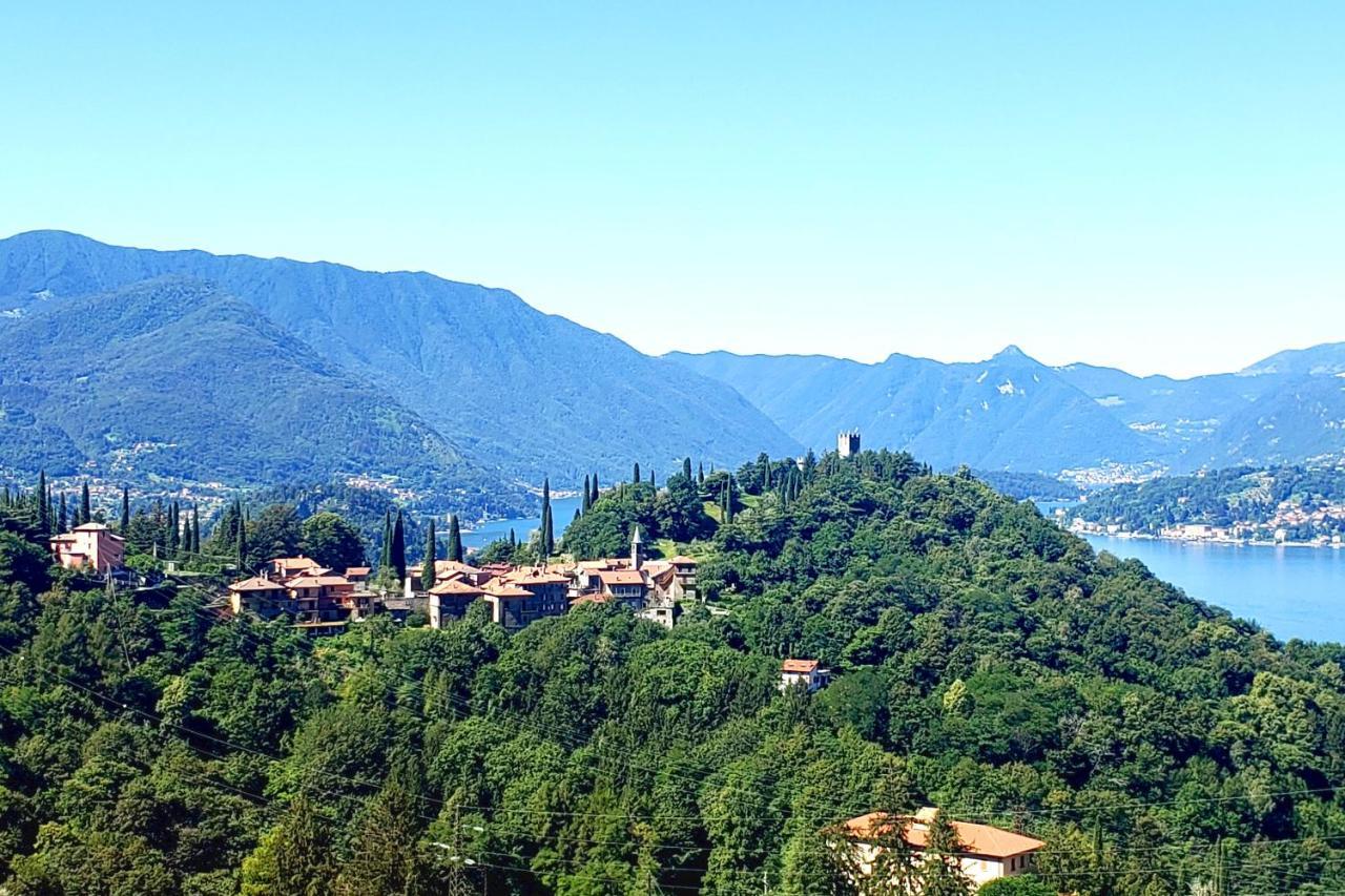 Romantic Lake Como Escape With View Perledo Bagian luar foto