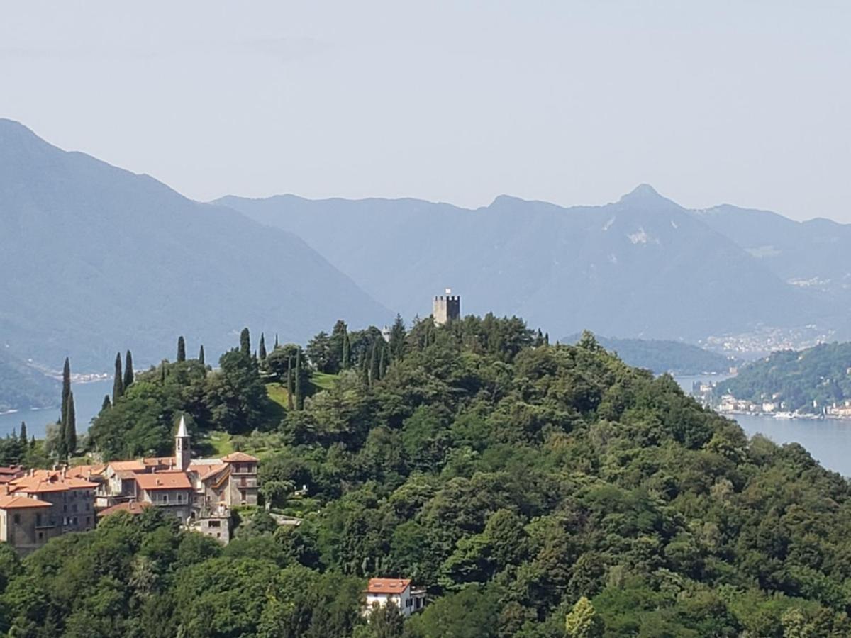 Romantic Lake Como Escape With View Perledo Bagian luar foto